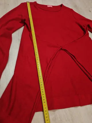 Maglia lunga rossa