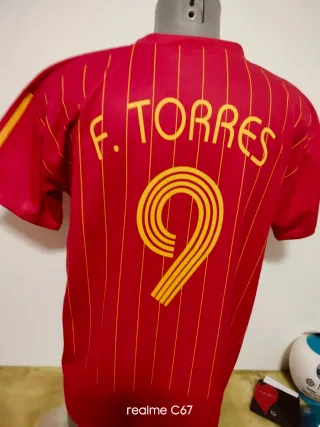 Maglia calcio Spagna vintage tg xl