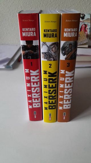 Cómics Berserk (Edición Maximum) Tomos 1-3