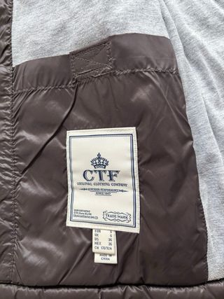 Chaleco Cortefiel Marrón Talla S