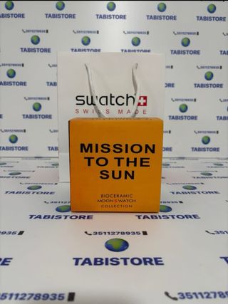 Omega x Swatch Mission to the sun Giallo