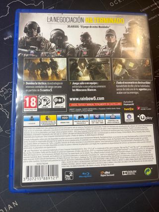 Tom Clancy's Rainbow Six Siege PS4