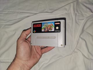 Super Mario Kart SNES Nintendo