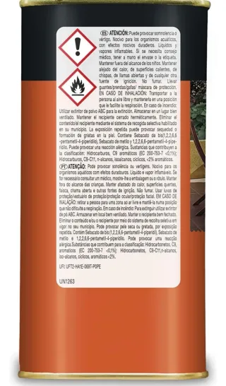 2 latas Aceite Teca Xylazel 750ml Incoloro