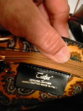 Borsa in pelle Made in Italy