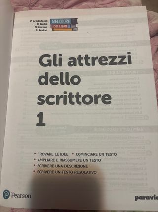 GLI ATTREZZI DELLO/DEL SCRITTORE/LETTORE 1
