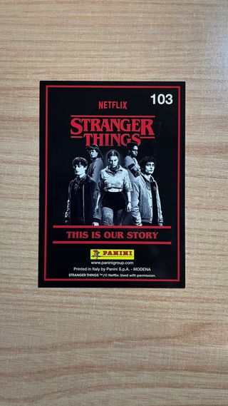 Panini Stranger Things
