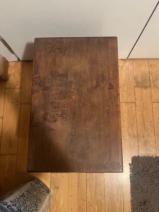 Cajonera de madera con 3 cajones