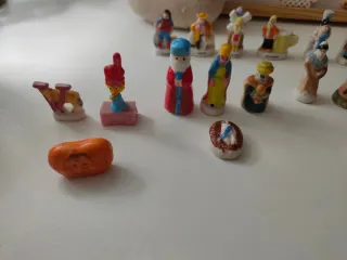 Lote 33 Figuras Belén Reyes Magos