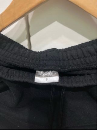 Pantalón chándal mujer negro