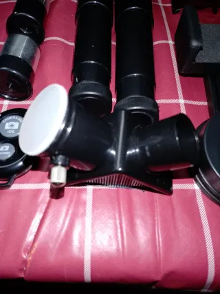 Telescopio con accesorios