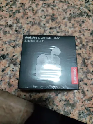 Lenovo LivePods LP40 Fones de Ouvido Bluetooth