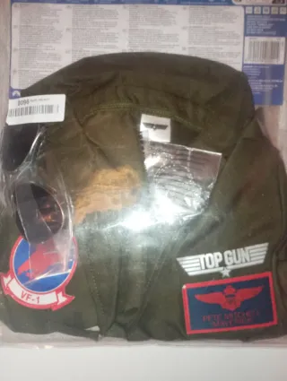 Disfraz Top Gun Mujer Talla XS