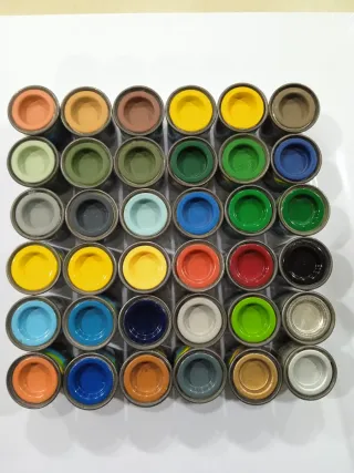 Pintura Acrílica Rainbow 36 Colores 17ml