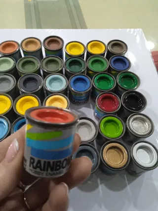 Pintura Acrílica Rainbow 36 Colores 17ml