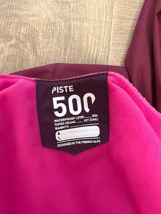 Traje de nieve niña Wedze Decathlon 8 años