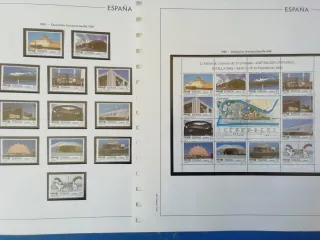 Sellos España años 1992 y 1993.