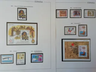 Sellos España años 1992 y 1993.