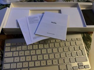 Teclado Apple Wireless Plata/Blanco