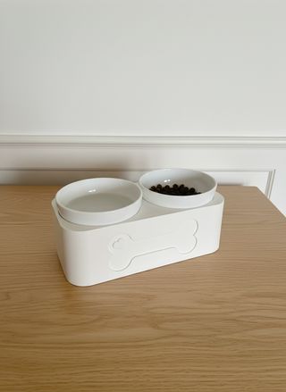 Comedouro duplo para animal de estimação (cão)