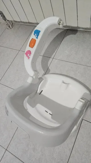 Asiento de baño bebe MS giratorio 360 impecable