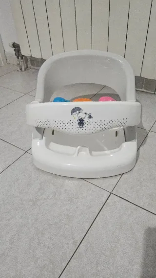 Asiento de baño bebe MS giratorio 360 impecable