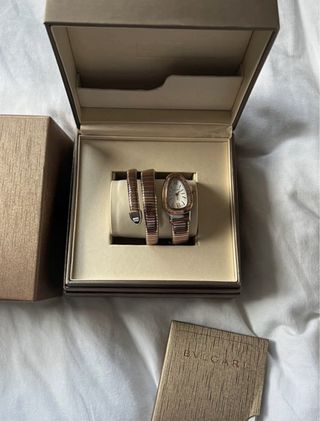 Reloj Serpenti Oro Rosa y Plata