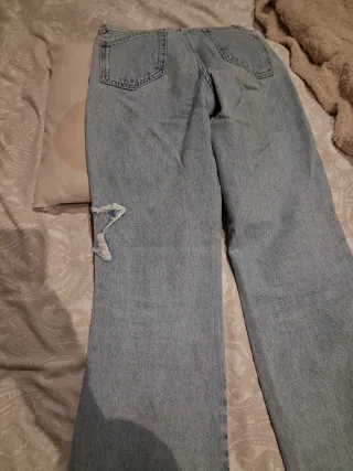 Pantalones vaqueros anchos con estrellas