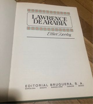 Lawrence de Arabia Bruguera Historias color