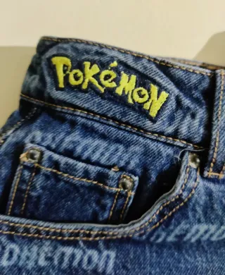 Pantalones Jeans vaqueros pokemon NUEVOS.