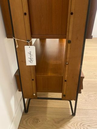 Estantería Midcentury Madera y Metal