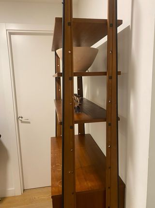Estantería Midcentury Madera y Metal