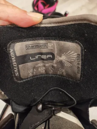 Botas Snowboard Salomon Talla 38