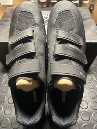 Zapatillas Ciclismo Van Rysel Road100 Negras T42