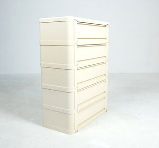 Cajonera Kartell Olaf Von Bohr 70s Beige