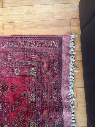Auténtica alfombra afgana de lana