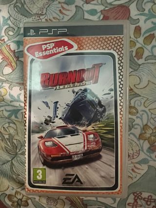 PSP Burnout Legends EA Racing