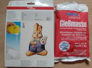 Stampo statua coniglio per colata