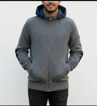 Sudadera Forecast Gris Talla M