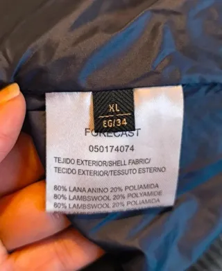 Sudadera Forecast Gris Talla M