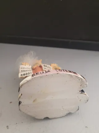 Figura Bruja Loteria Suerte amuleto