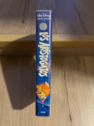 VHS Los Aristogatos Disney Clásicos