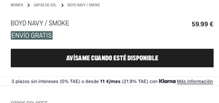 Gafas de sol D-Franklin Body Navy