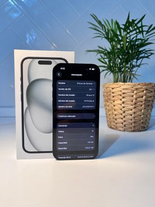 iPhone 15 100% Batería IMPECABLE 128gb Negro