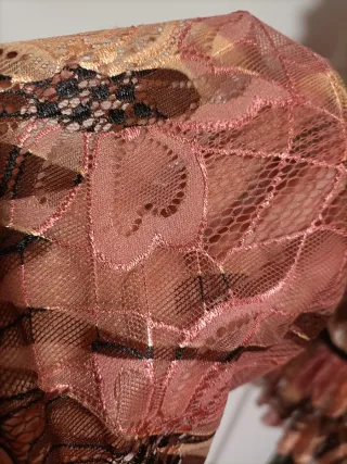 Camicia pizzo floreale donna