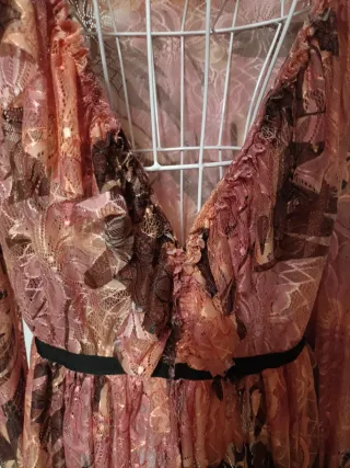 Camicia pizzo floreale donna