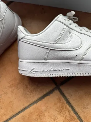 Nike Air Force 1 NOCTA Drake Bianche 44