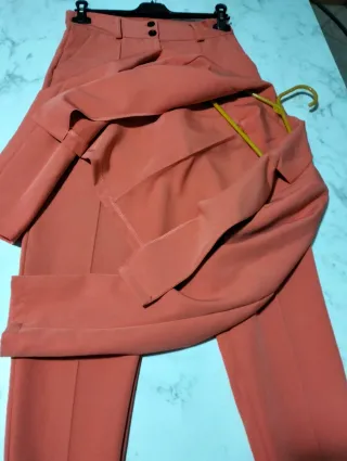 Tailleur donna arancione