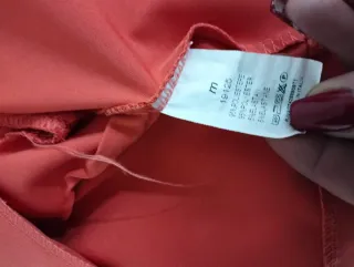 Tailleur donna arancione