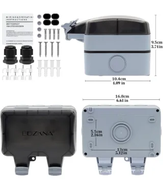 Enchufe Exterior IP66